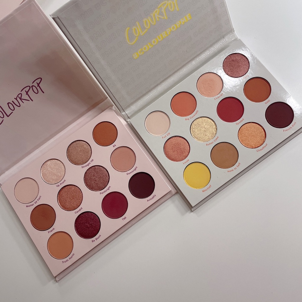Colourpop palettes bundle
